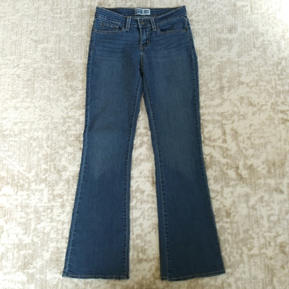 Signature Levi Strauss & Co. Modern Bootcut Jeans 4M Blue - Picture 2 of 14